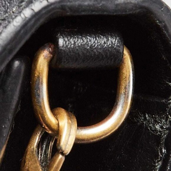 Christian Dior Black Calfskin Leather J'ADIOR Wallet on Chain Clutch Bag - Picture 6 of 12